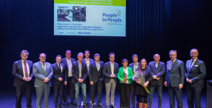 Uitreiking People-to-People EUREGIO prijs.